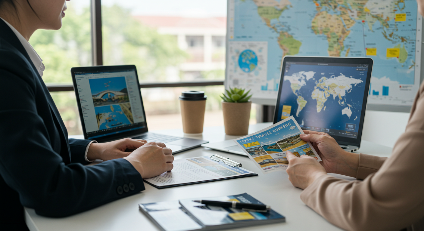 how do travel agents get paid