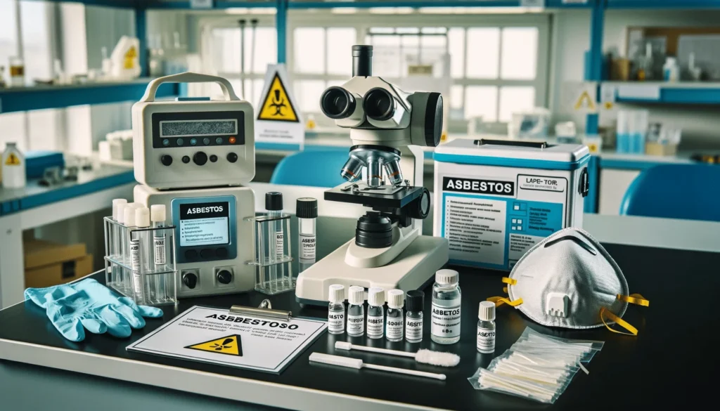 How Professionals Test for Asbestlint